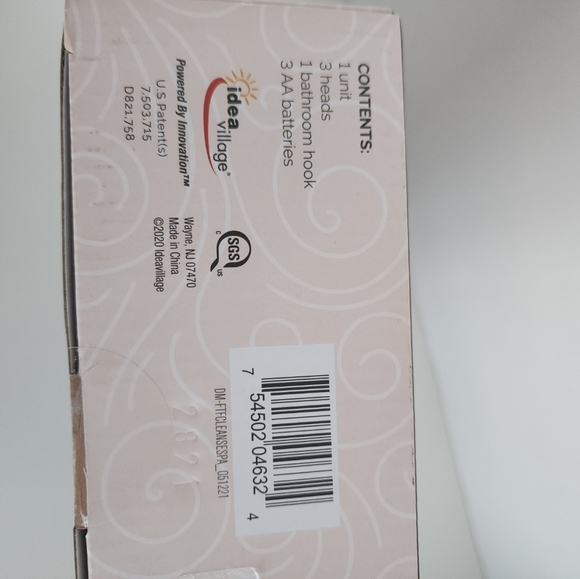 Flawless Cleanse Spa, Electric Body Brush w/ 3 Multi-Purpose Cleansing Heads NEW - Picture 2 of 8